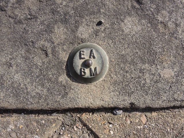 Environment Agency on pavement